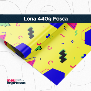 Lona 440g Fosca Lona 440g  4x0 Fosca Sem Acabamento 300x500 (18x12)